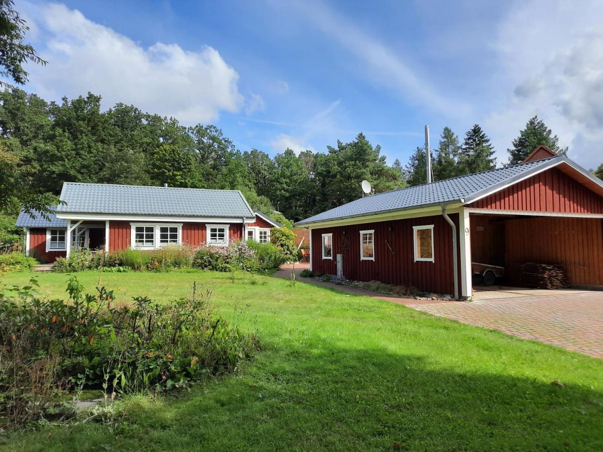 Idyllisches Schwedenhaus In Ruhiger Hanglage Oetzen Exteriér fotografie